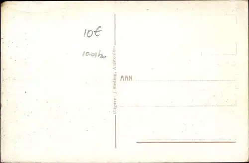 Ak Hilversum Nordholland Niederlande, Leeuwenstraat