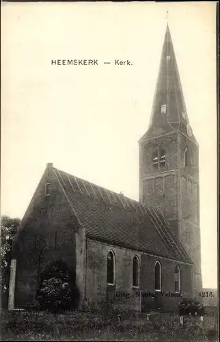 Ak Heemstede Nordholland Niederlande, Kerk