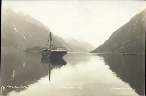 Ak Odda Norwegen, Fra Hardanger, Boot
