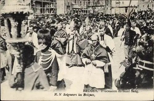 Ak Brügge Brügge Flandern Westflandern