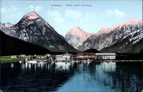 Ak Pertisau Eben am Achensee in Tirol, Panorama