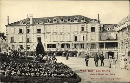 Ak Martigny les Bains Lothringen Vogesen, Grand Hotel des Bains