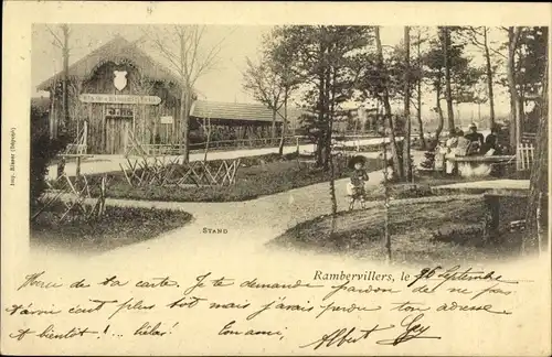 Ak Rambervillers Lothringen Vogesen, Stand, Haus, Wege