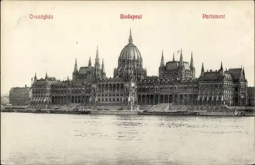 Ak Budapest Ungarn, Parlament