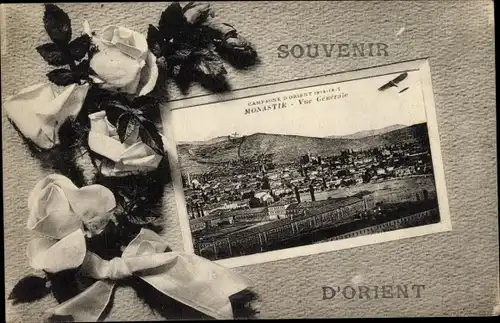 Ak Monastir Mazedonien, Gesamtansicht