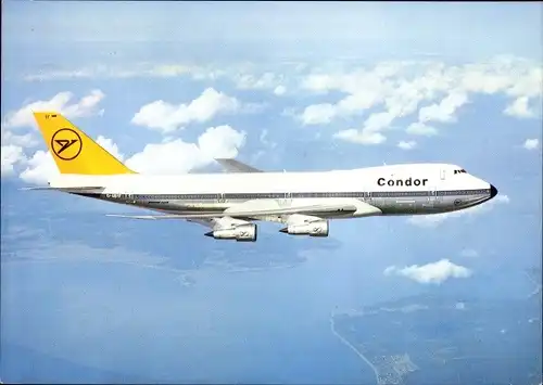 Ak Passagierflugzeug Condor, Boeing 747 Jumbo Jet