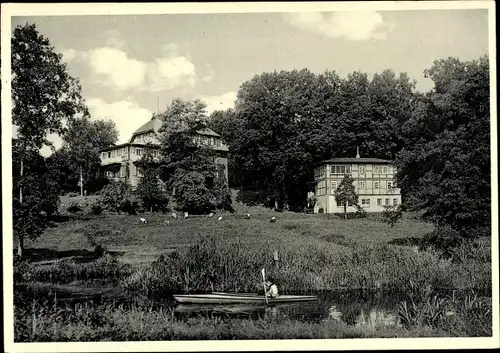 Ak Bad Fallingbostel Lüneburger Heide, Kneippkur- und Fremdenheim Haus Am Walde