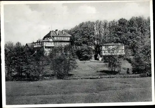 Ak Bad Fallingbostel Lüneburger Heide, Kneippkur- und Fremdenheim Haus Am Walde