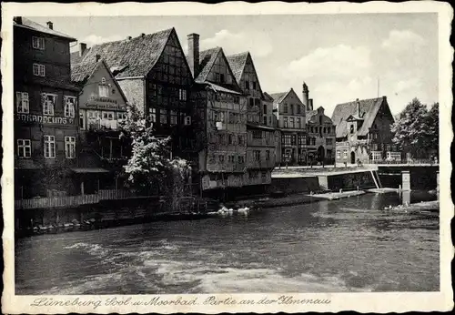 Ak Lüneburg in Niedersachsen, Partie an der Ilmenau