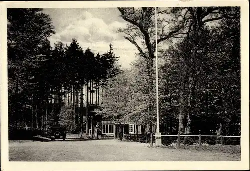 Ak Dobrock Wingst in Niedersachsen, Forsthaus, C. Langerhans, Station Höftgrube