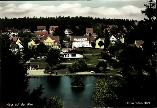 Ak Hahnenklee Bockswiese Goslar im Harz, Haus auf der Alm, Evert Schrader