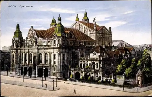 Ak Köln am Rhein, Opernhaus