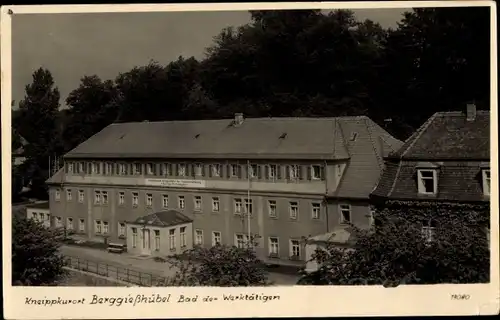 Ak Berggießhübel in Sachsen, Bad der Werktätigen