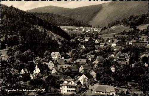 Ak Sitzendorf in Thüringen, Gesamtansicht