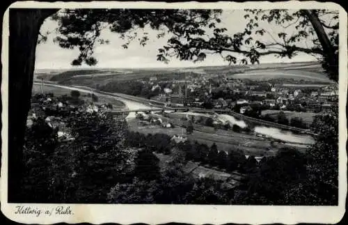 Ak Kettwig Essen im Ruhrgebiet, Panorama