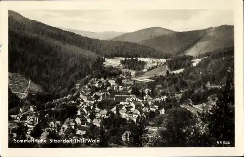 Ak Sitzendorf in Thüringen, Panorama