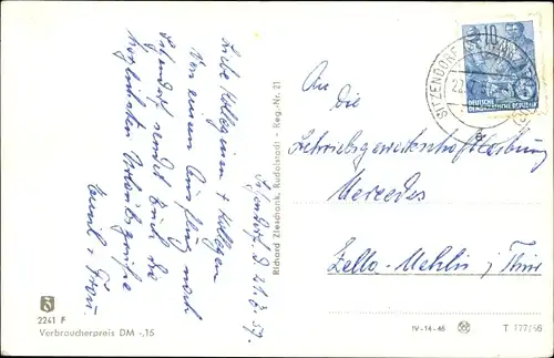 Ak Sitzendorf in Thüringen, Panorama