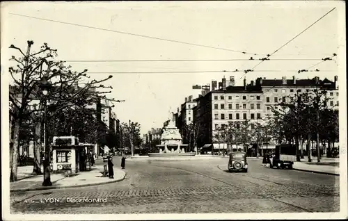 Ak Lyon Rhône, Place Morand