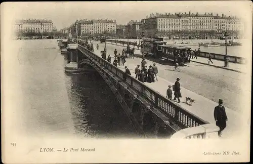 Ak Lyon Rhône, Le Pont Morand