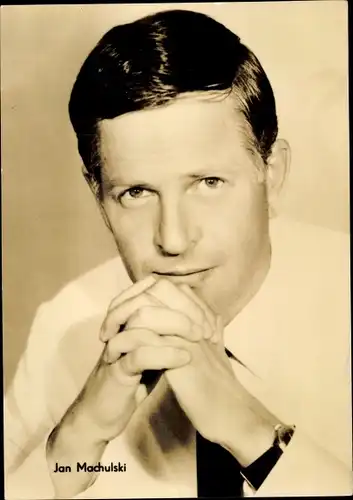 Ak Schauspieler Jan Machulski, Film Republik der Amazonen