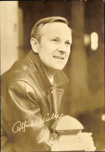 Ak Schauspieler Alfred Müller, Portrait