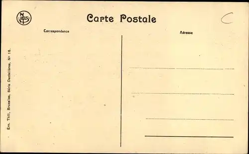 Ak Belgische Spitzenklöpplerin bei der Arbeit, Klöppelwerk