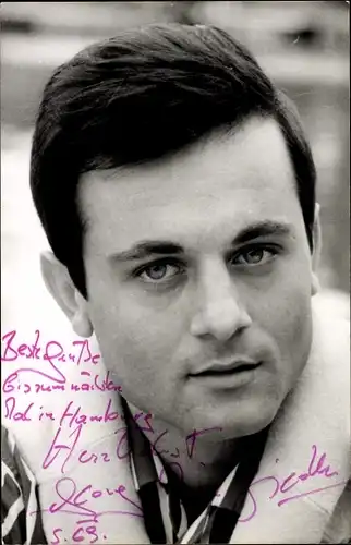 Foto Ak Schauspieler?, Unbekannte Persönlichkeit, Autogramm