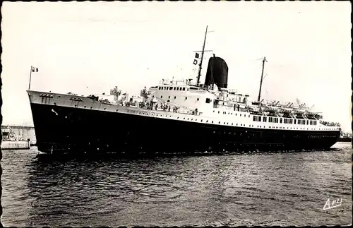 Ak Le Stadt Tunis, Französische Linie