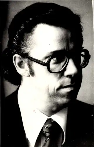 Foto Ak Dirigent Helmuth Froschauer, Portrait, Brille