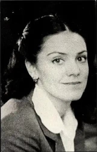 Foto Ak Opernsängerin Patricia Wise, Portrait