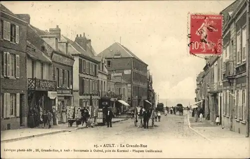 Ak Ault-Somme, La Grande Rue