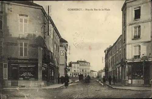 Ak Commercy Lorraine Meuse, Rue du Bas de la Place