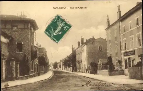 Ak Commercy Lorraine Meuse, Rue des Capucins