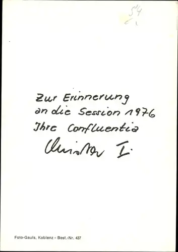 Foto Portrait der Miss Koblenz, Confluentia