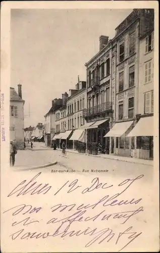 Ak Bar sur Aube, Rue Nationale