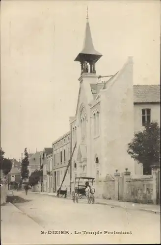 Ak Saint Dizier Haute Marne, Protestantische Kirche