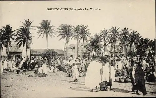 Ak Saint Louis Senegal, Le Marche