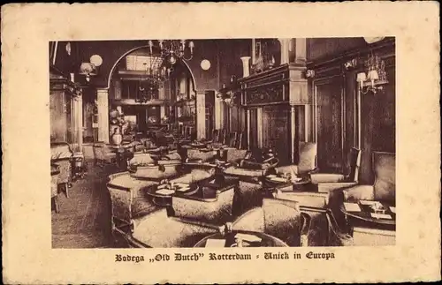 Ak Rotterdam Südholland Niederlande, Old Dutch, Restaurant