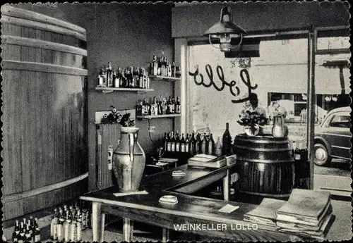 Ak Ferrara Emilia-Romagna, Weinkeller Lollo, Via Roma 25