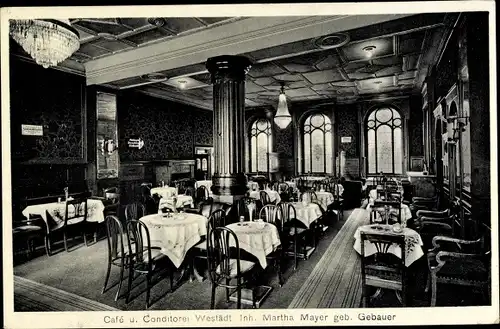 Ak Berlin Schöneberg, Café und Konditorei Westädt, Hohenstaufenstraße 20