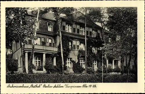 Ak Berlin Zehlendorf Dahlem, Diakonissenhaus Bethel, Kronprinzenallee 18-22