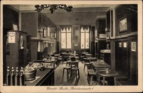 Ak Berlin Tiergarten, Gasthaus Gerold Stube, Potsdamer Straße 1