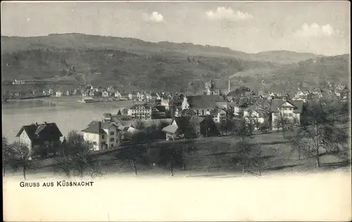Ak Küssnacht Kanton Schwyz, Gesamtansicht