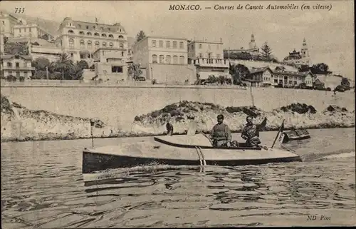 Ak Monaco, Courses de Canots Automobiles