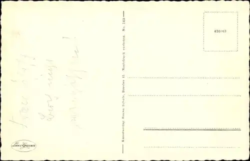 Ak Ostpreußen, Masuren, Königseiche am Beldahnsee