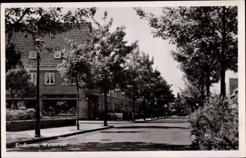 Ak Eindhoven Nordbrabant Niederlande, Wattstraat