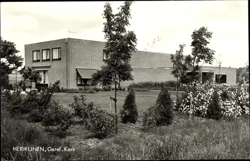 Ak Herwijnen Gelderland Niederlande, Geref. Kerk
