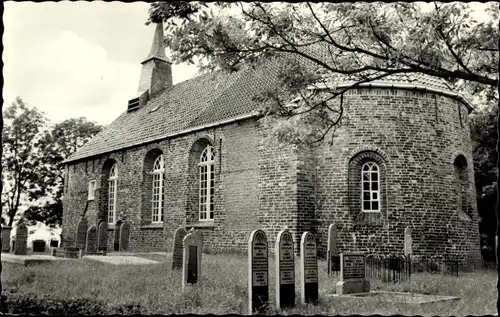 Ak Oosterwijtwerd Groningen, Ned. Herv. Kerk