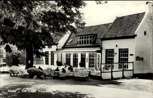 Ak Lage Vuursche Baarn Utrecht Niederlande, Hotel, Terrasse