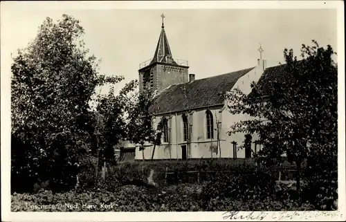 Ak Linschoten Utrecht Niederlande, Ned. Herv. Kerk